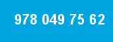 978 049 75 62